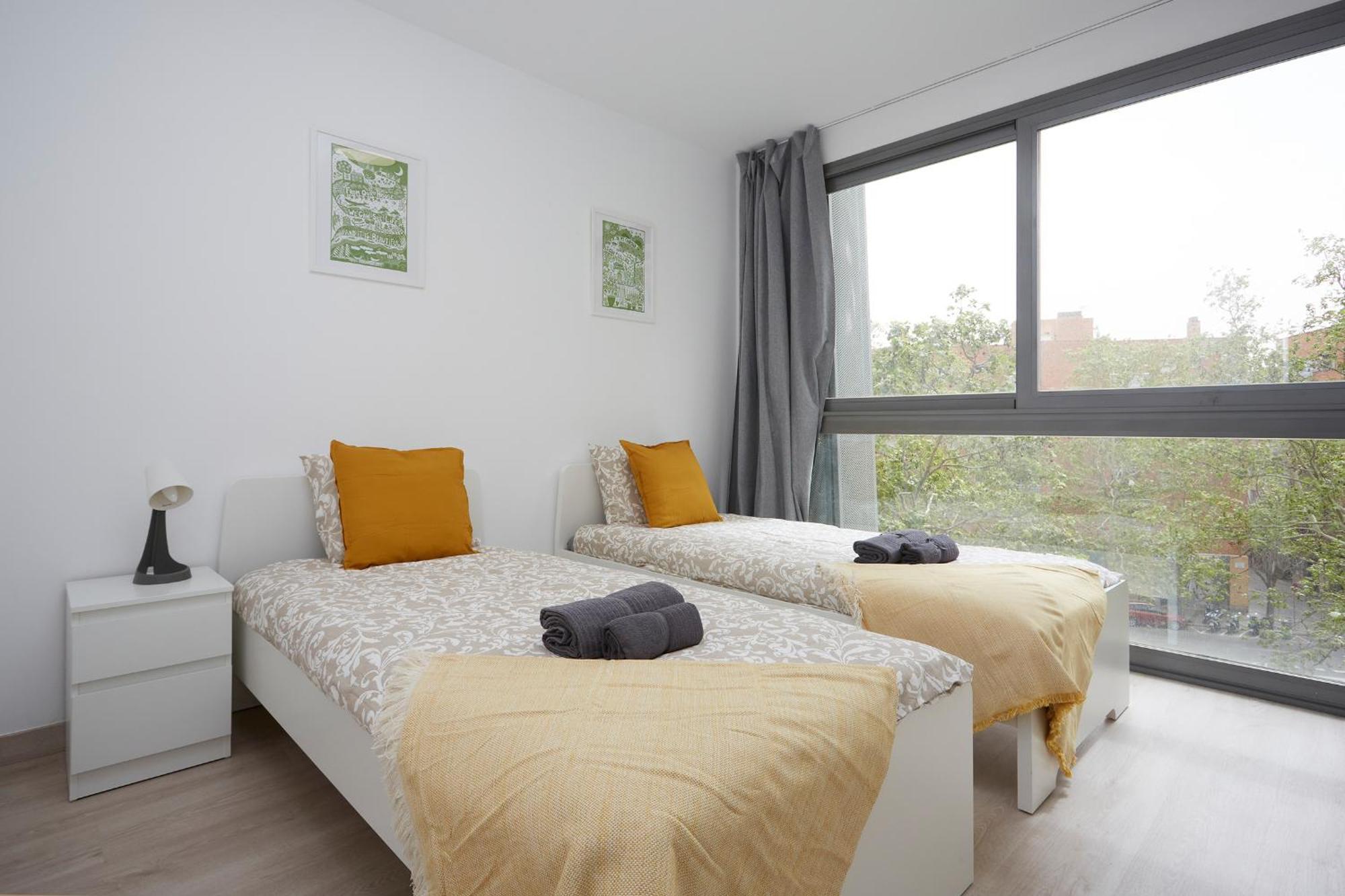 Three Bedroom Two Bathroom Apartment Close To Beach 巴塞罗那 外观 照片