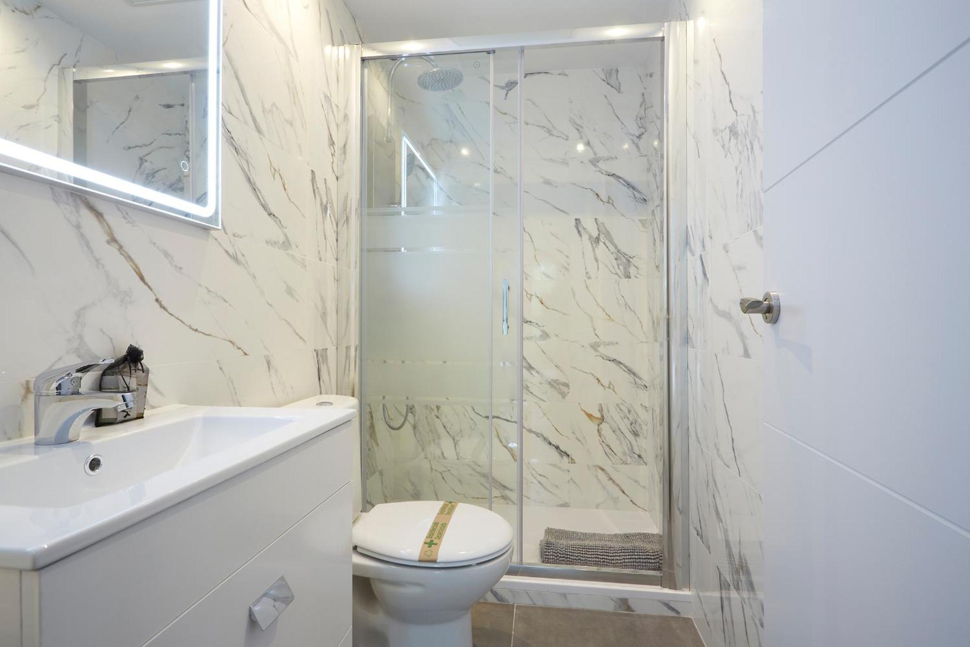 Three Bedroom Two Bathroom Apartment Close To Beach 巴塞罗那 外观 照片